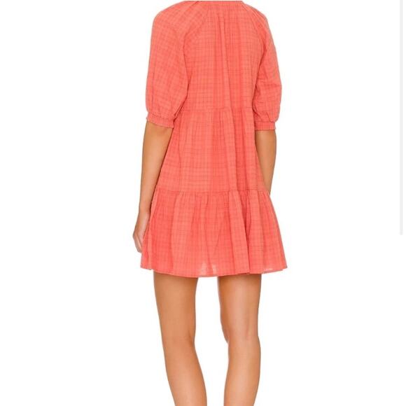 BB Dakota by Steve Madden Hustle and Glow Pink Coral Mini Dress Size S - Picture 2 of 10